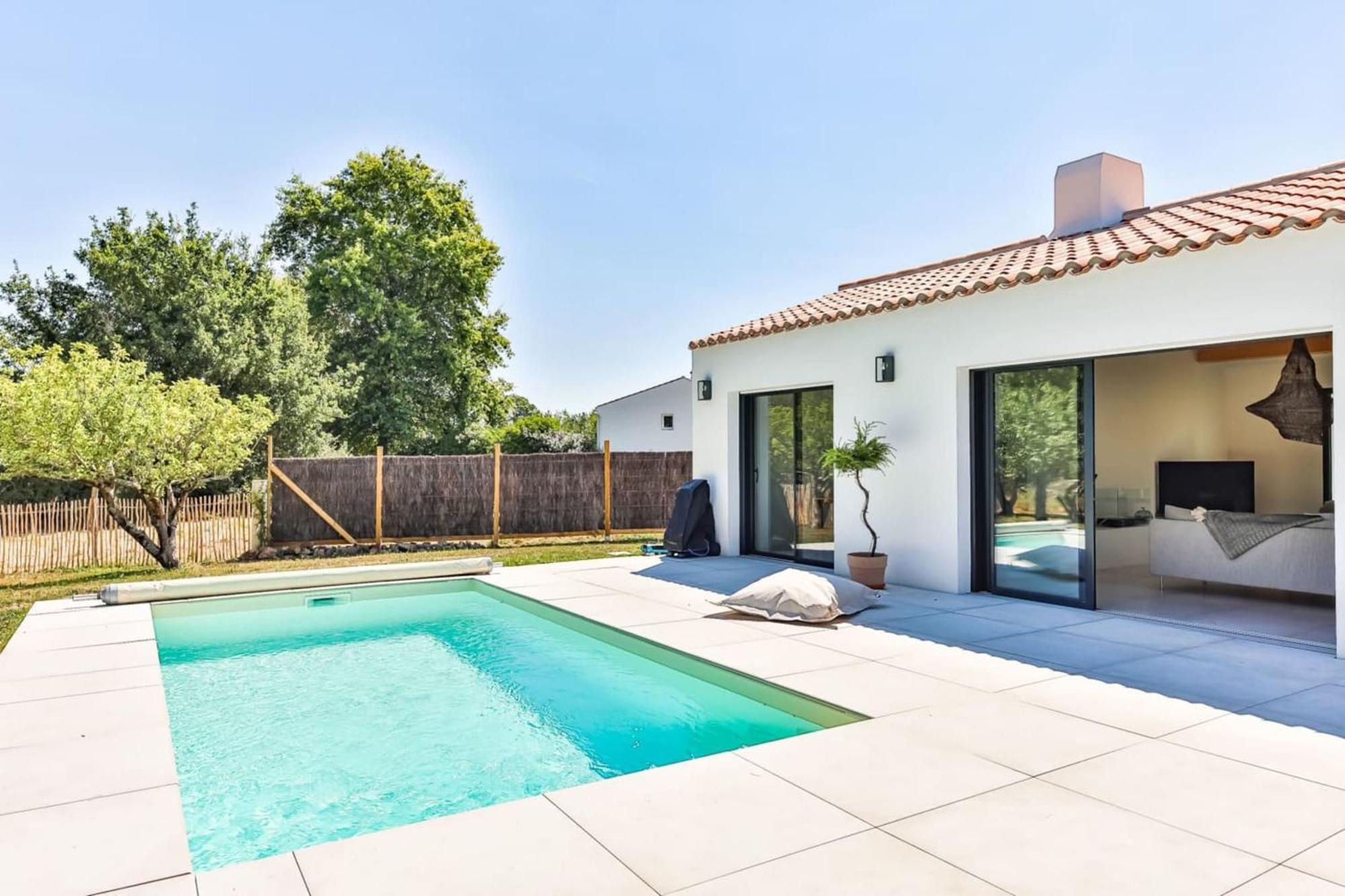 Chiron Reculeau - Maison Avec Piscine Bois-de-Cené Dış mekan fotoğraf